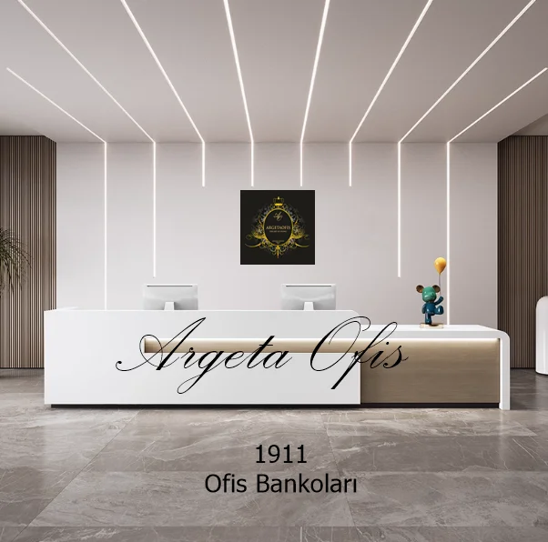 1911 Klinik Bankoları - CEO Ofisleri İçin Karşılama Bankoları 1911 Klinik Bankoları